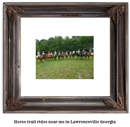 horse trail rides near me in Lawrenceville, Georgia